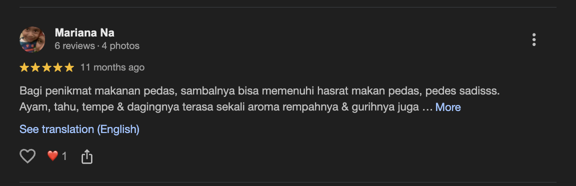 Screenshot review Google 6