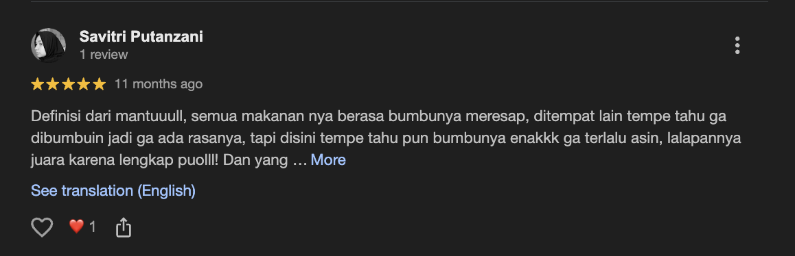 Screenshot review Google 8
